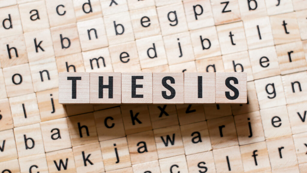 Thesis, Abschlussarbeit, Bachelorarbeit, Masterarbeit